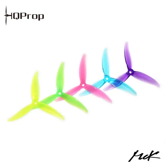 HQProp MCK 5.1" Tri-Blade Race Prop – (2CW+2CCW) Polycarbonate