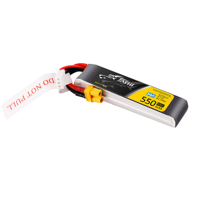 Tattu R-Line 2S 550mAh 95C 7.6V HV LiPo Battery (XT30) – For Mobula7 04 HD