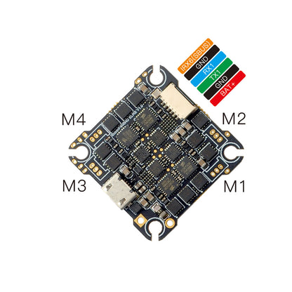 Happymodel Super F405HD ELRS 3 in 1 AIO Flight Controller – 20A 3–4S with Built-in ELRS & DJI Plug