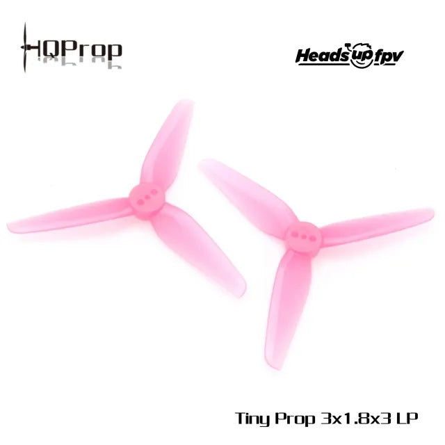 HQProp T3X1.8X3 3" Tri-Blade T-Mount Prop – Official Tiny Trainer Spec Prop (2CW+2CCW)
