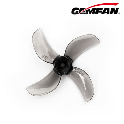GEMFAN 31mm 1209 4-Blade Whoop Propellers (1.0mm Shaft)
