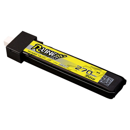 Tattu 270mAh 1S HV 95C LiPo Battery – BT2.0 (5-Pack)
