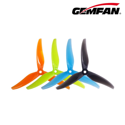 Gemfan 5127.9-3 Thomas 5" Tri-Blade Race Prop (2CW+2CCW)