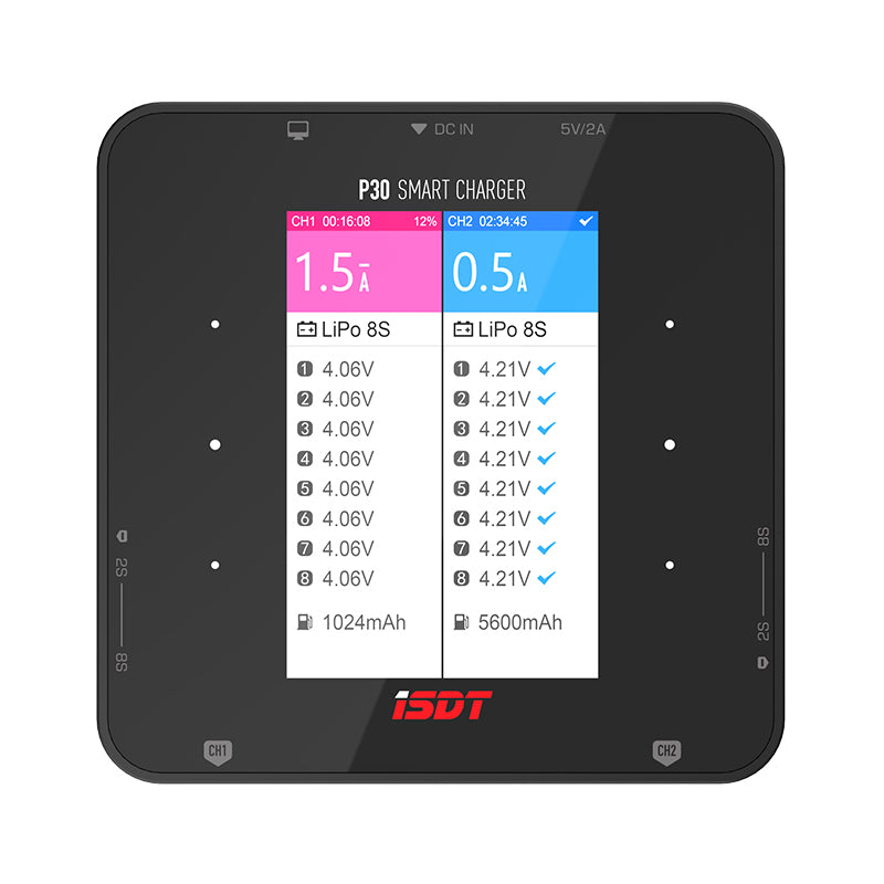 ISDT P30 Dual Channel Smart Charger