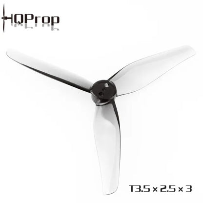 HQProp T3.5X2.5X3 3.5" Tri-Blade T-Mount Prop – (2CW+2CCW) Polycarbonate (1.5mm)
