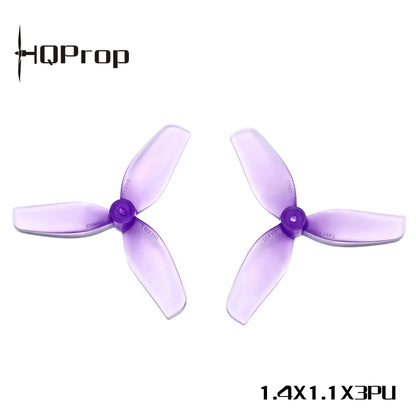 HQ Ultralight Whoop Prop 1.4X1.1X3 (35MM) 1MM Shaft (2CW+2CCW)-PC