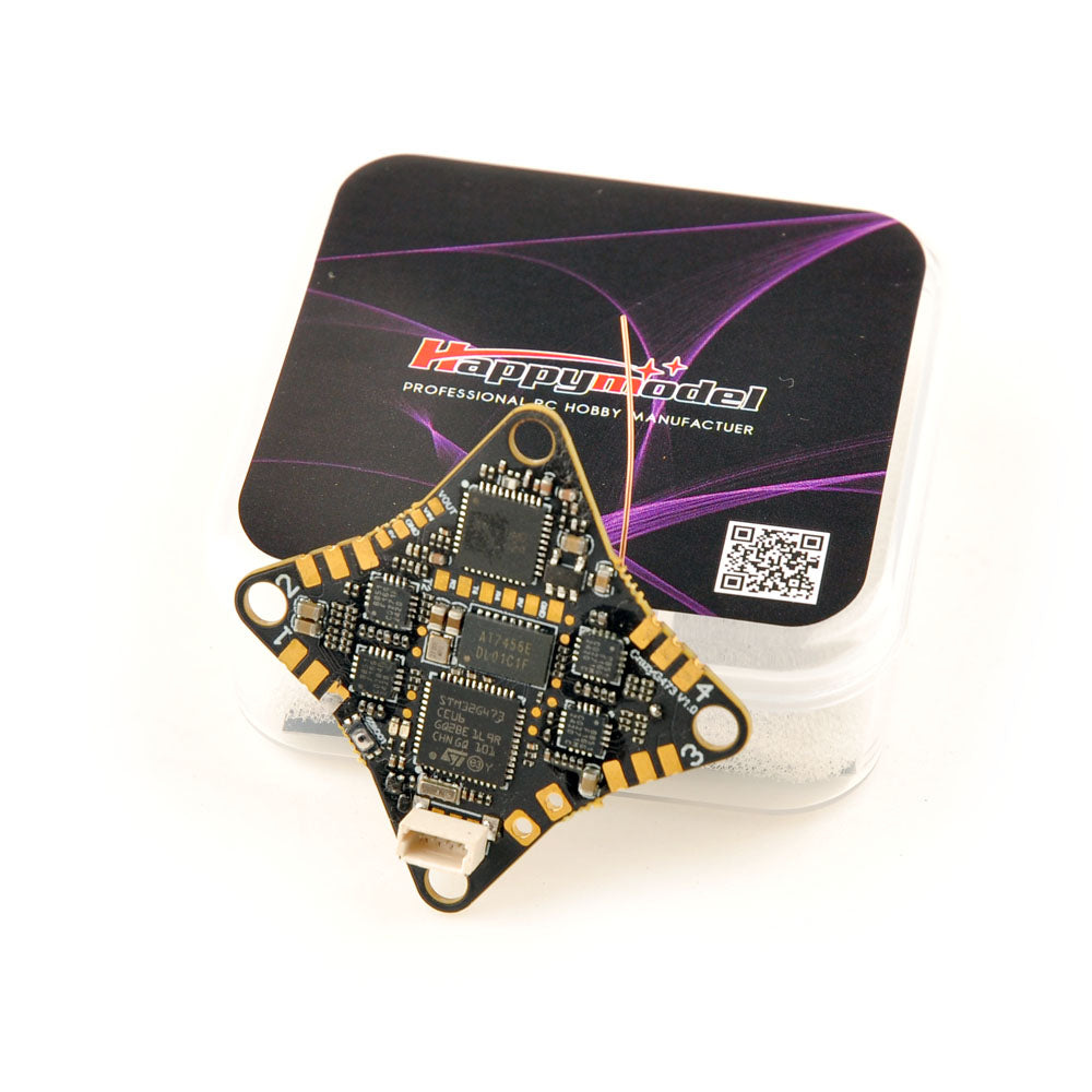 CrazyG473 V1.0 AIO 5‑in‑1 FPV Flight Controller with ELRS & 5.8G OpenVTX