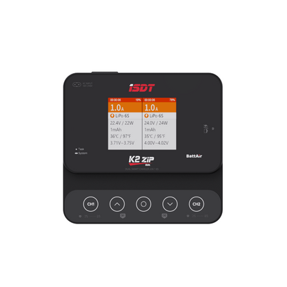 ISDT K2 ZIP Dual Channel Smart Charger