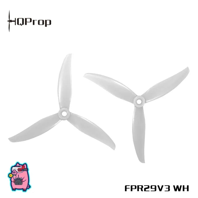 HQProp FlowerPig R29V3 5.1" Tri-Blade Race Prop – (2CW+2CCW) Polycarbonate