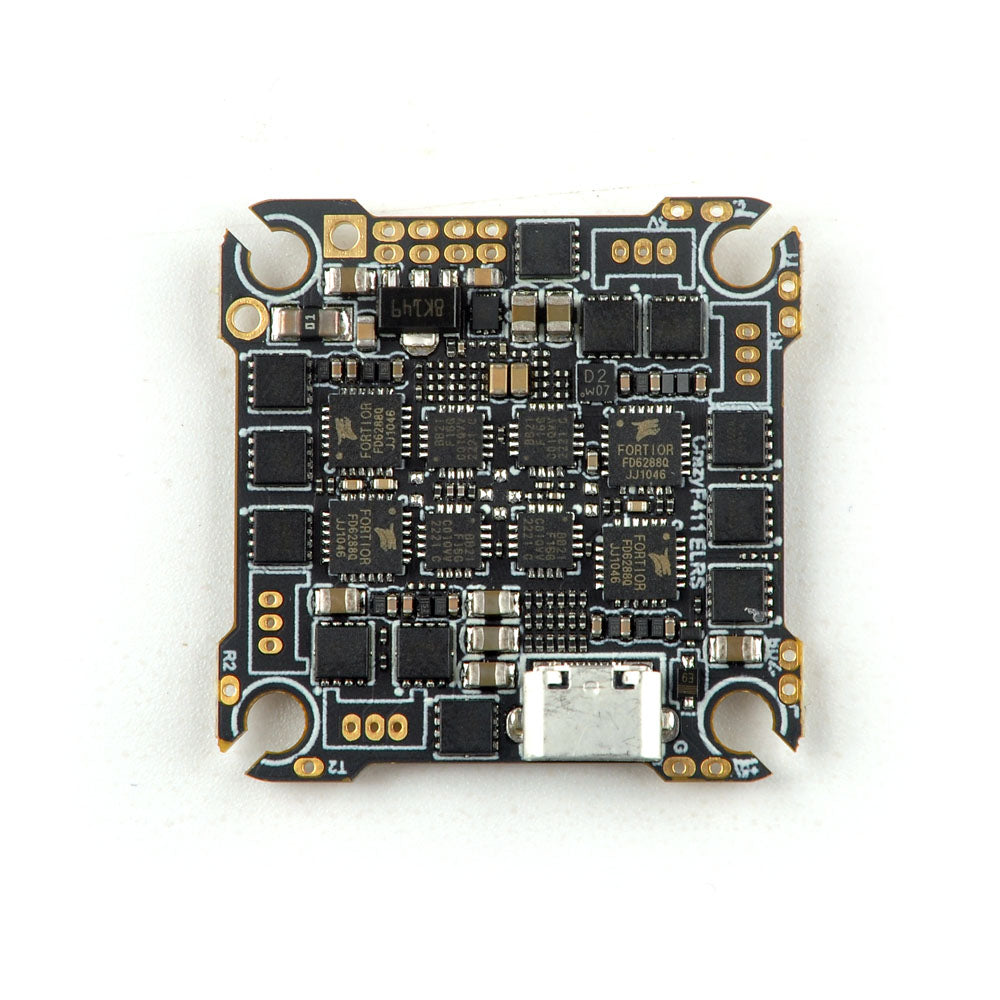 Happymodel CrazyF411 ELRS 4 in 1 AIO Flight Controller – 20A 2–4S with Built-in ELRS