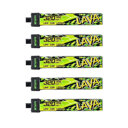 BETAFPV LAVA II 1S 95C LiHV Battery – BT2.0