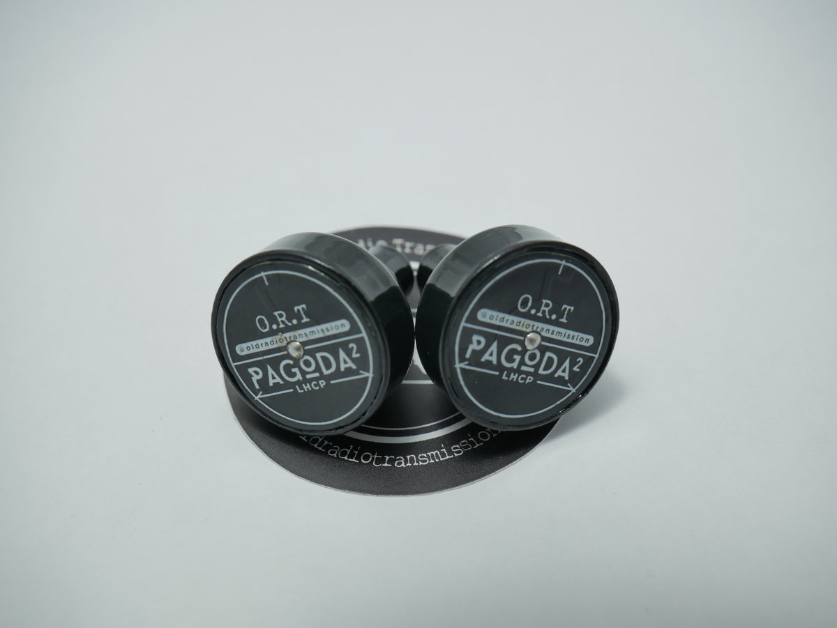 ORT Pagoda Stubby 5.8GHz LHCP Antenna – DJI Goggles 2 Upgrade (2-Pack)