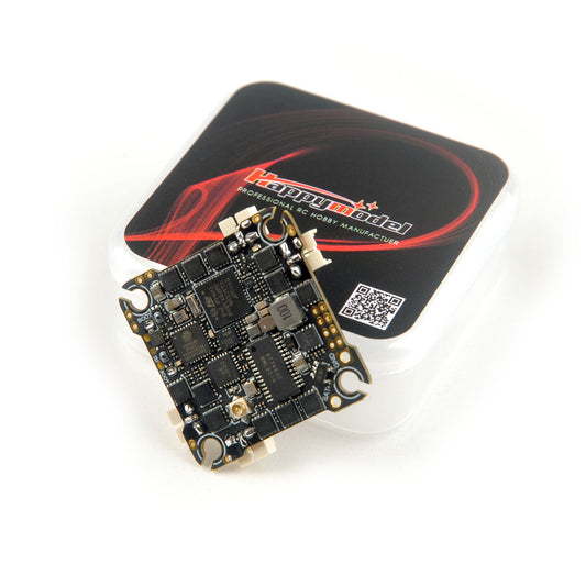 Happymodel CrazyF411 ELRS 4 in 1 AIO Flight Controller – 20A 2–4S with Built-in ELRS