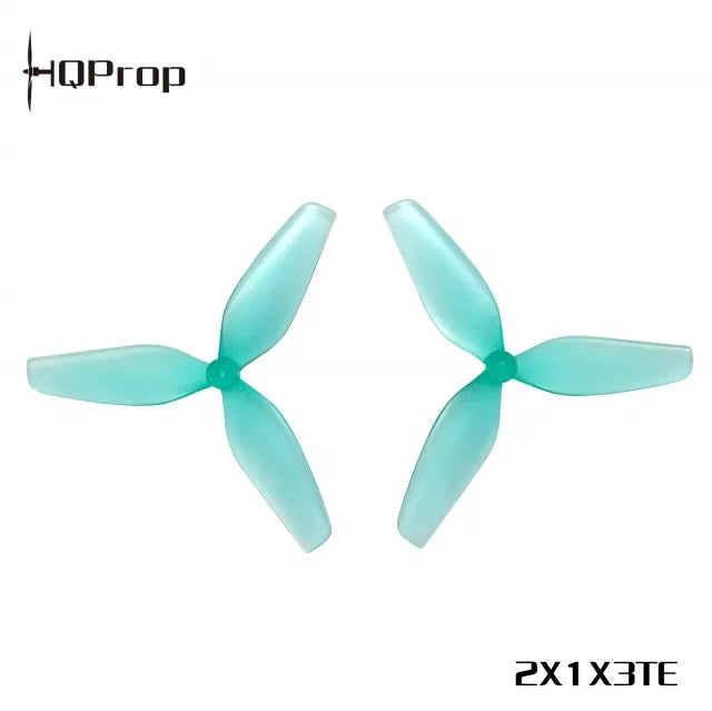 HQProp 2X1X3 2" Tri-Blade Prop – (2CW+2CCW) Polycarbonate 1.5mm Shaft