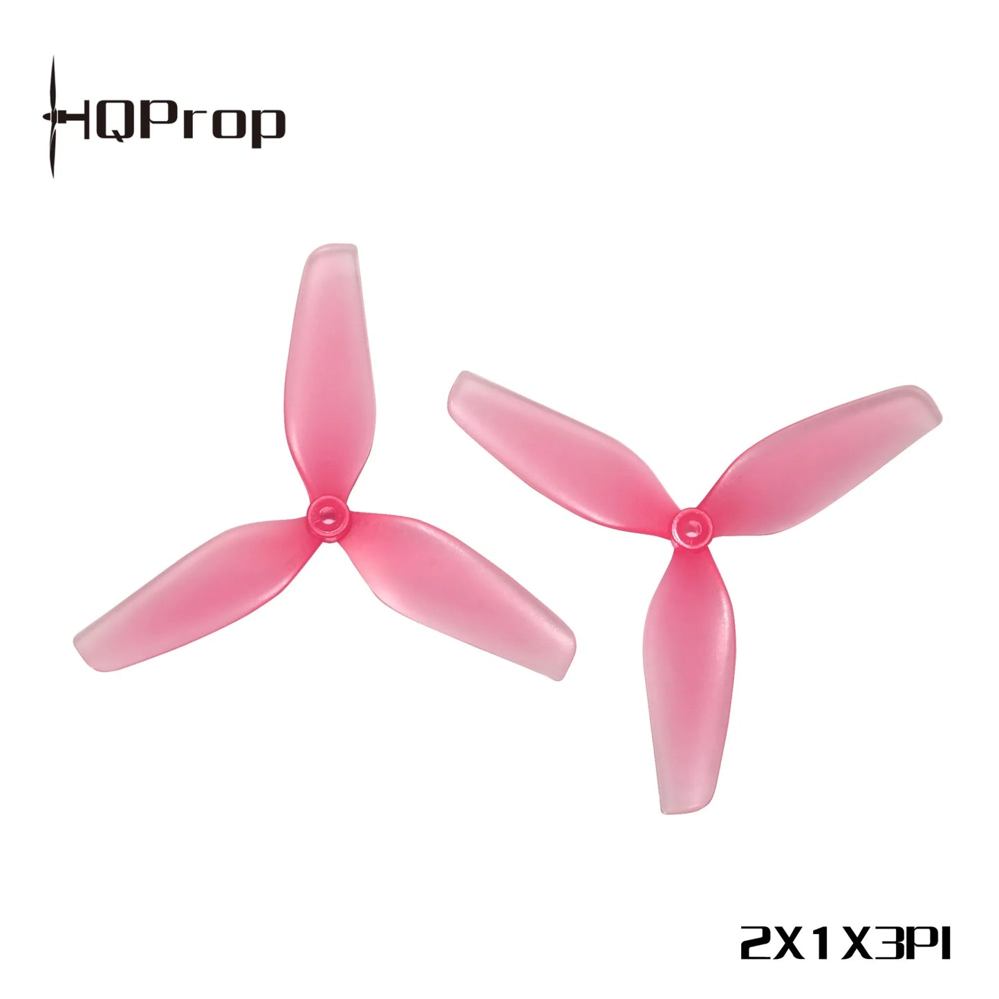 HQProp 2X1X3 2" Tri-Blade Prop – (2CW+2CCW) Polycarbonate 1.5mm Shaft