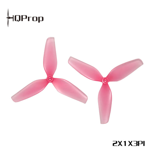 HQProp 2X1X3 2" Tri-Blade Prop – (2CW+2CCW) Polycarbonate 1.5mm Shaft