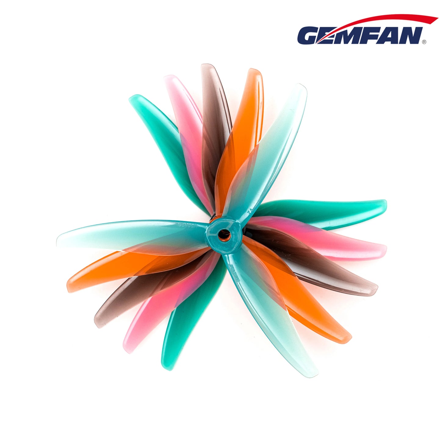 Gemfan Hurricane 51466 V2 5" Tri-Blade Race Prop (2CW+2CCW) Polycarbonate
