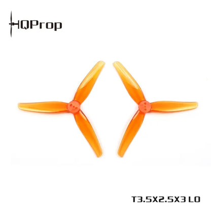 HQProp T3.5X2.5X3 3.5" Tri-Blade T-Mount Prop – (2CW+2CCW) Polycarbonate (1.5mm)