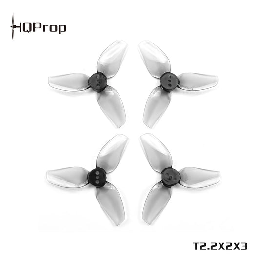 HQProp T2.2X2X3 Grey (2CW+2CCW)-Poly Carbonate