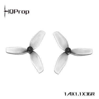 HQ Ultralight Whoop Prop 1.4X1.1X3 (35MM) 1MM Shaft (2CW+2CCW)-PC